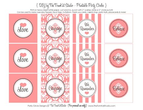 printable breast cancer awareness month   cute