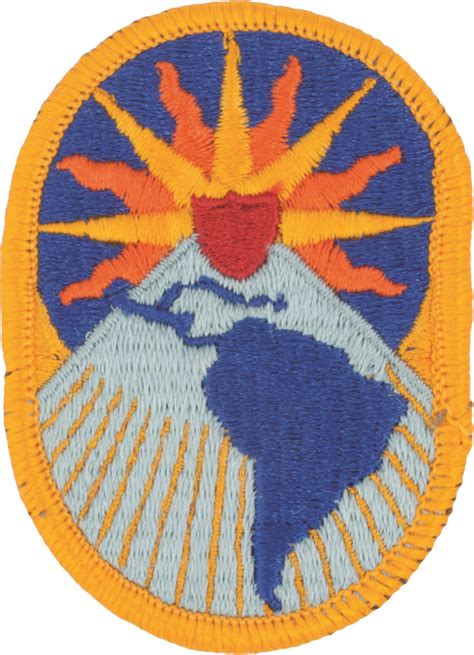 army element  army southern command full color patch  fa
