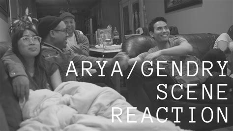 Arya And Gendry Sex Scene Reaction Game Of Thrones