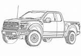 Ford Raptor F150 Coloring Pages Kids Printable 150 Car Categories sketch template