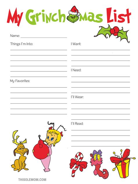 printable grinch activities printable word searches