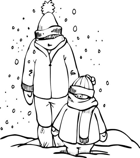 winter coloring pages coloring pages  print