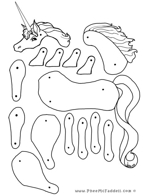 unicorn for avni unicorn coloring pages paper dolls paper puppets