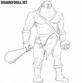 Cyclops Draw Drawing Drawingforall Ayvazyan Myths Stepan Legends Tutorials Posted sketch template