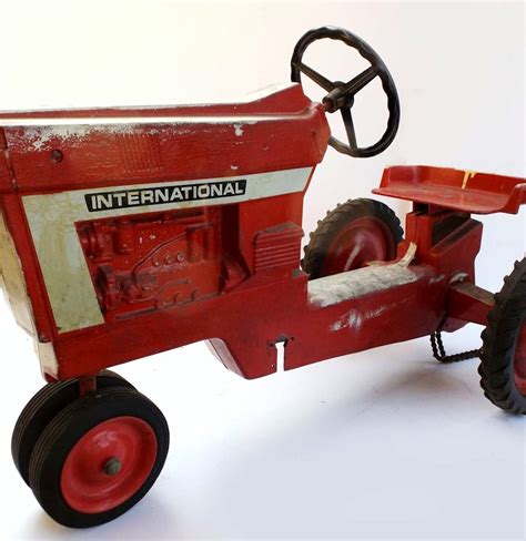 vintage international harvester pedal tractor ebth