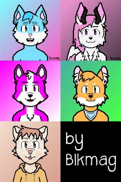 A Few Fursonas I Drew For Some Of The Furries From The R Furry Telegram