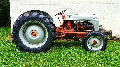 ford  tractor    brothers  tractors parked  flickr