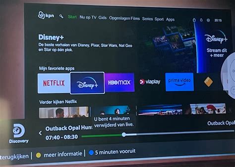 gratis disney  en hbo max maar niet kunnen kijken op tv kpn