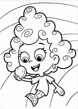 Bubble Guppies Coloring Pages Deema Printable Print Size sketch template
