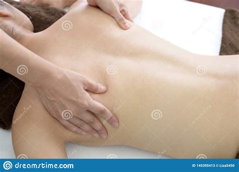 woman getting a body massage stock image image of having care 145395413