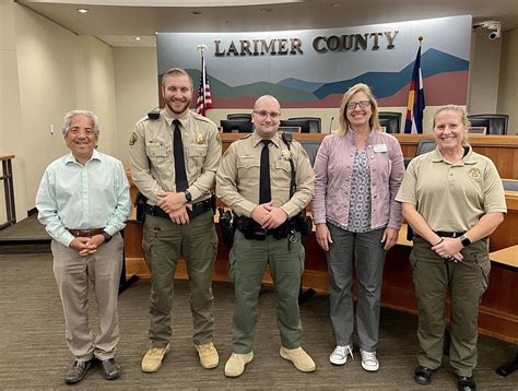 larimer county rangers recognized  saving motorcyclists life
