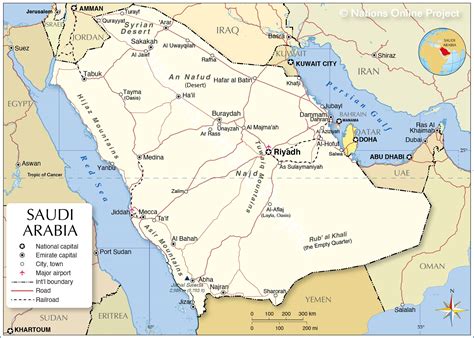 political map  saudi arabia nations  project