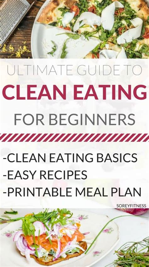 clean eating  beginners ultimate guide printable