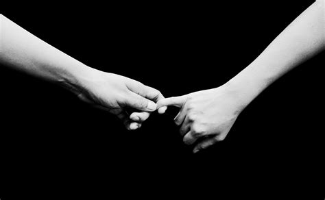 person hold hands  stock photo