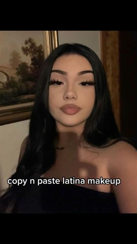 latina makeup 💗credit metanetam in 2023 makeup makeover round face