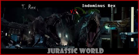 Jurassic World Indominus Vst Rex