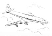 boeing   coloring page  printable coloring pages coloring