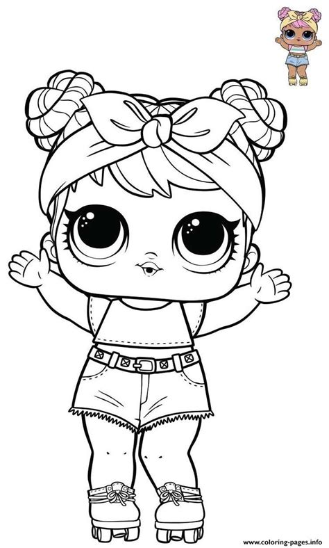 print dawn lol doll  opposites bluc series  wave coloring pages