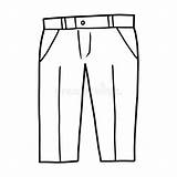 Trouser Flating sketch template