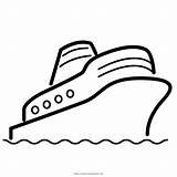 Ship Cruise Nave Crociera Draw Stampare Ultracoloringpages sketch template