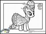 Coloring Pony Little Pages Rarity Gala Popular Gif Comments Coloringhome Dash Rainbow Colouring sketch template