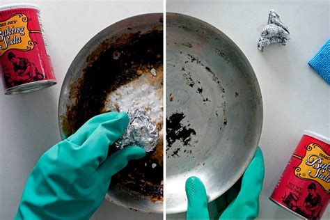 clean  burnt pan  tested  methods