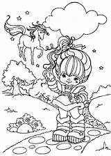 Coloring Pages Rainbow Brite 999 Color Kids Bright Fantastic Printable Cartoon Sheets Colouring Print Adult Book Childhood Back Character Memories sketch template