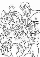 Dwarfs Seven Coloring Snow Pages Disney Drawing Coloring4free Printable Colouring Dwarves Kids Print Search Princess Getdrawings sketch template