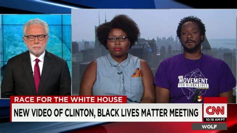 how black lives matter activists are influencing 2016 race cnnpolitics