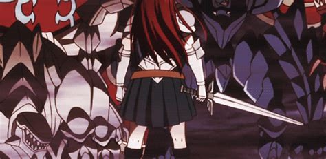 erza fairy tail s find and share on giphy