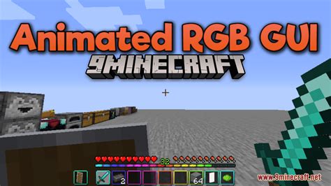 animated rgb gui resource pack   texture pack mc modnet