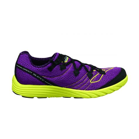green silence road racing shoes women s at