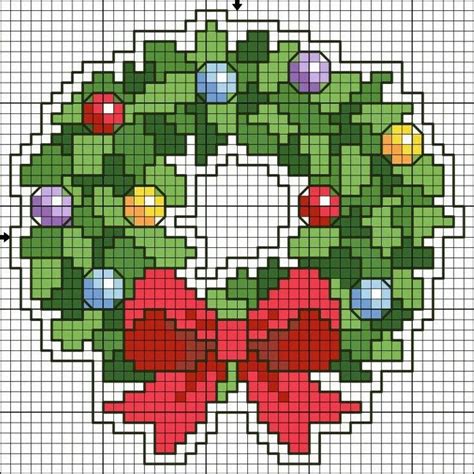 christmas wreath cross stitch cross stitch patterns christmas