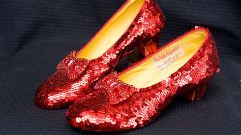 judy garland s stolen ruby slippers from wizard of oz recovered