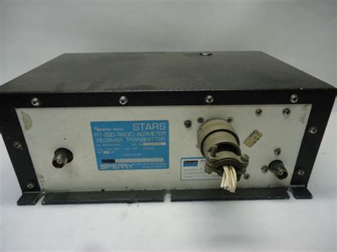 purchase sperry   rt  radio altimeter receiver transmitter  avionics  sugar
