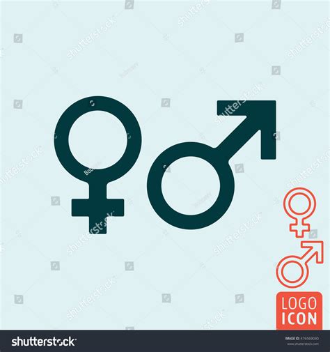 gender icon women men venus mars stock vector 476569030 shutterstock