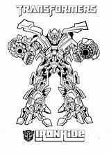 Transformers Kolorowanki Ironhide Optimus Druku Ochroniarz Mytopkid sketch template
