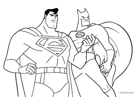 printable superman coloring pages  kids