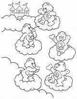 Ursinhos Carinhosos Nuvens Tudodesenhos Carebear sketch template