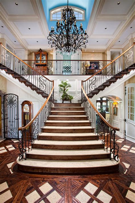 palatial mediterranean staircase designs  redefine luxury