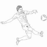 Hellokids Edinson Cavani Franck Ribery Fifa sketch template