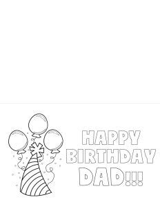 printable birthday card dad  clever sisters