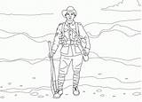 Soldier Bundeswehr Anzac Ausmalbilder Armee Soldiers sketch template