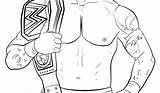 Coloring Pages Rey Randy Getcolorings Wrestling sketch template
