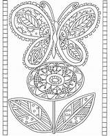 Dover Terapia Sheets Mandala sketch template