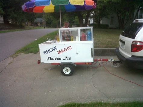Build A Shaved Ice Snow Cone Cart With My E Z Plans Hot