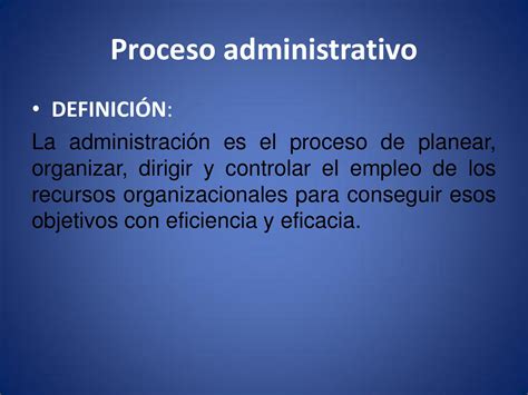 proceso administrativo definicion  finalidad  elizabeth issuu