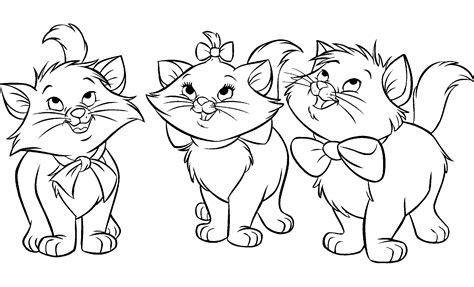 aristocats animation movies  printable coloring pages
