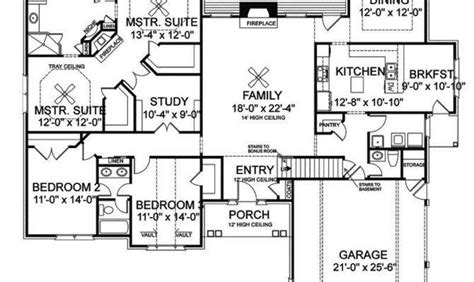 ranch house plans bonus room awesome home plans blueprints