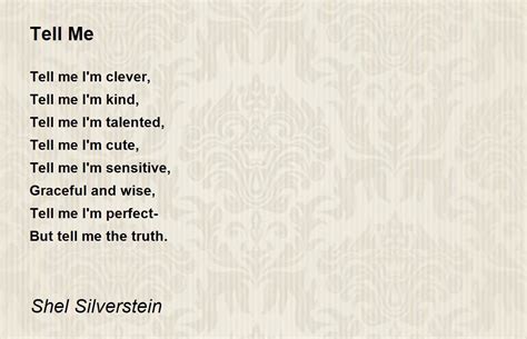 poem  shel silverstein